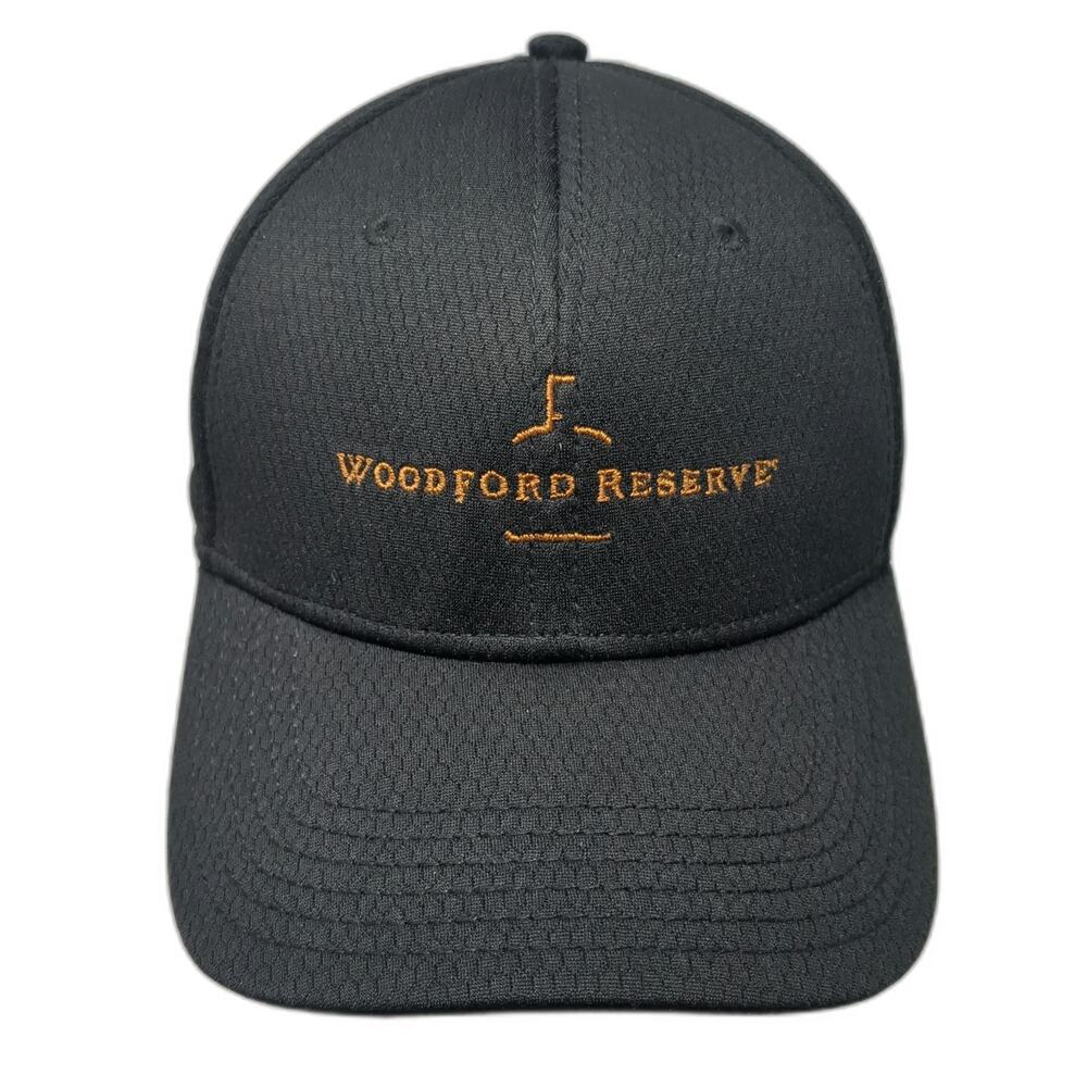 Callaway Baseball Cap Black One Size Woodford Reserve Strapback Golf Hat Mesh